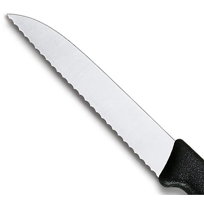 Victorinox Groentemes Gekarteld 8 cm Zwart