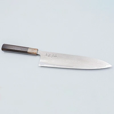 JNS Wakui Seiryu Damast Gyuto 24 cm