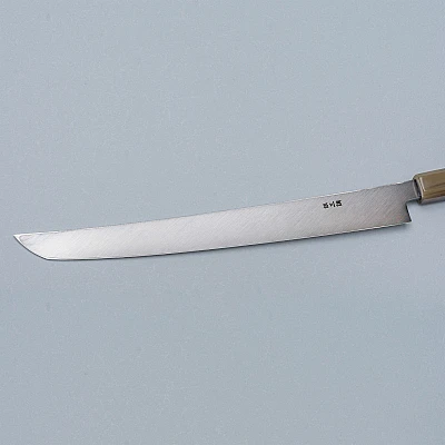 Yamawaki Hamono Ginsan Ebony Sakimaru Takohiki 30 cm